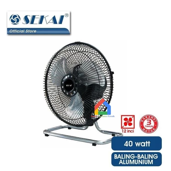 Kipas Angin Meja Sekai HFN 1210 12 Inch (2 in 1)