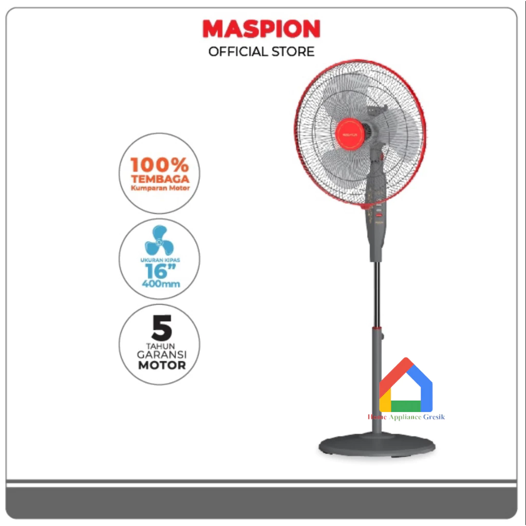 Kipas Angin Berdiri Maspion Ex 174 / 172 S (16 Inch)