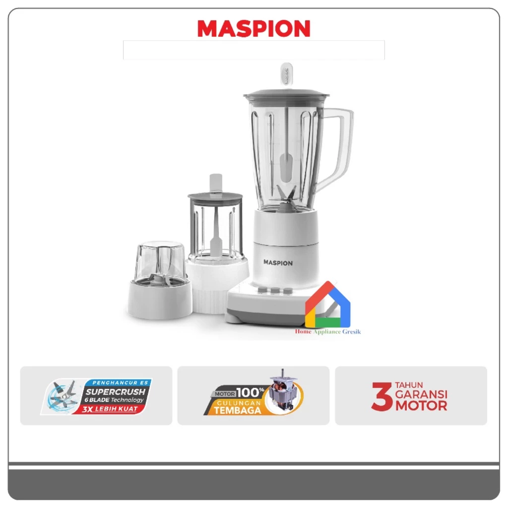 Blender Maspion Isi 3 MT 1273 GL Kaca