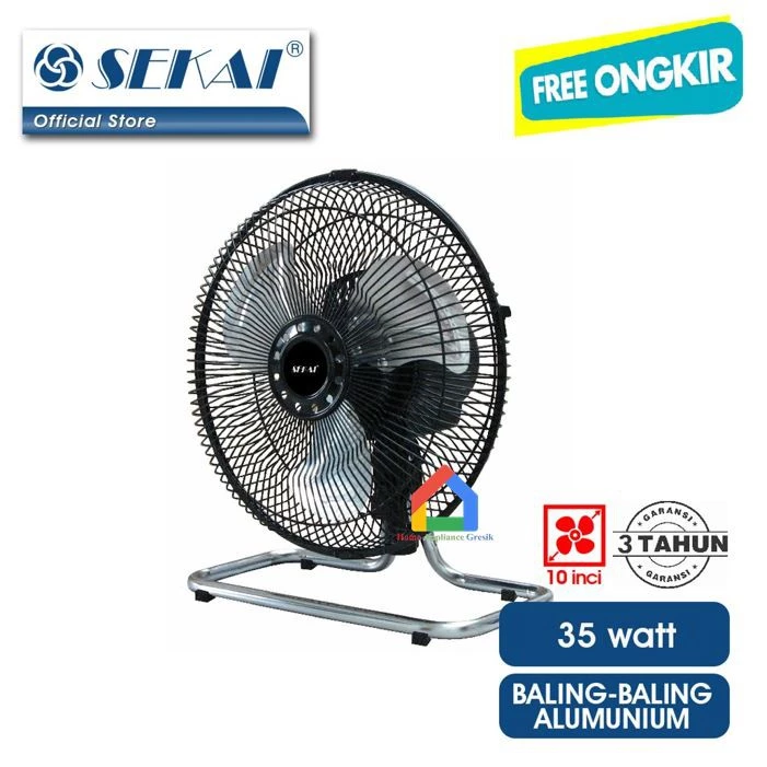 Kipas Angin Meja Sekai HFN 1060 10 Inch (2 in 1)