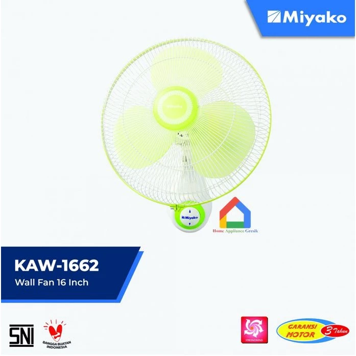 Kipas Angin Dinding Miyako KAW 1662 (16 Inch)