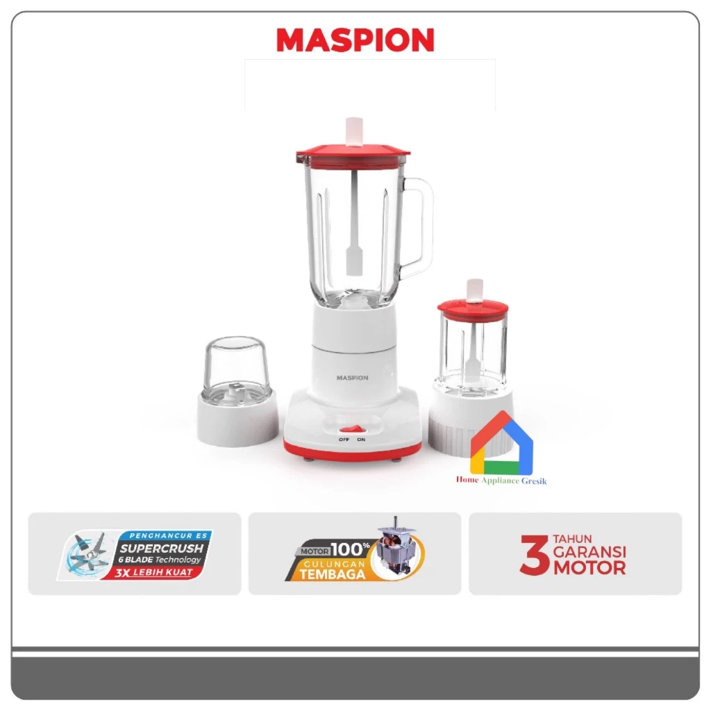 Blender Maspion Isi 3 MT 1213 Kaca