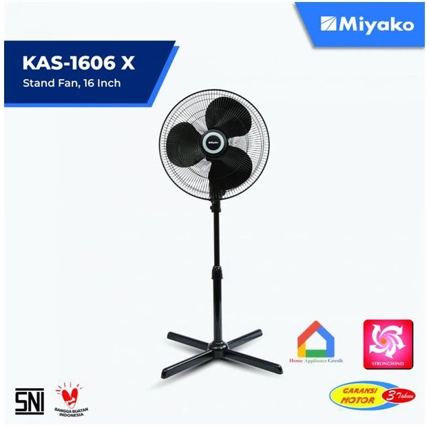 Kipas Angin Berdiri Miyako KAS 1606 x (16 Inch)