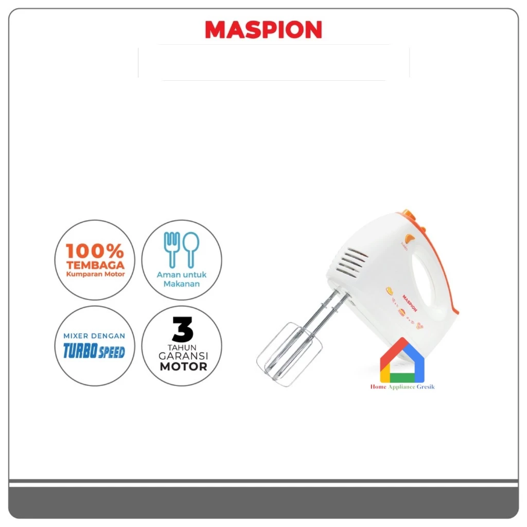 Hand Mixer Maspion MT 1193