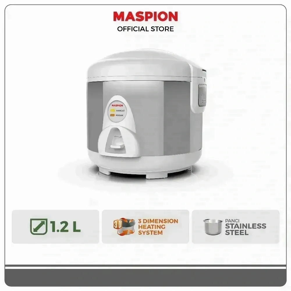 Magic Com Maspion MRJ 109 SS Stainless Steel (1,2 L)