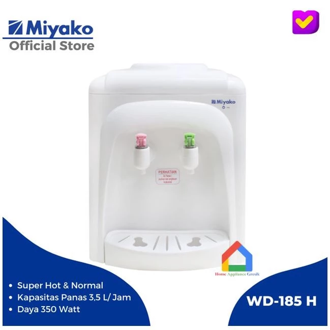 Dispenser Miyako WD 185 H Panas dan Normal