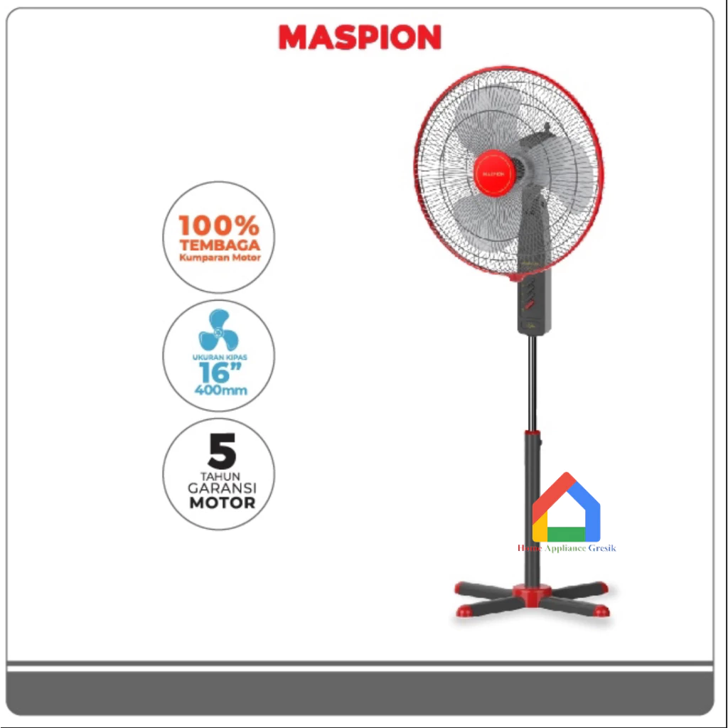 Kipas Angin Berdiri Maspion Ex 160 S (16 Inch)