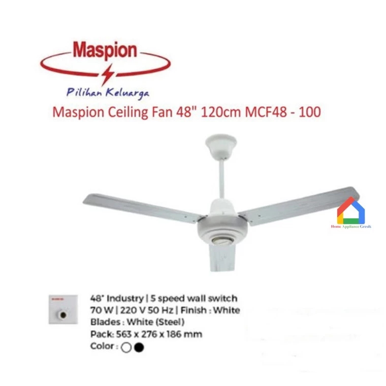 Kipas Angin Baling Baling Maspion Uchida MCF 48 (48 Inch)