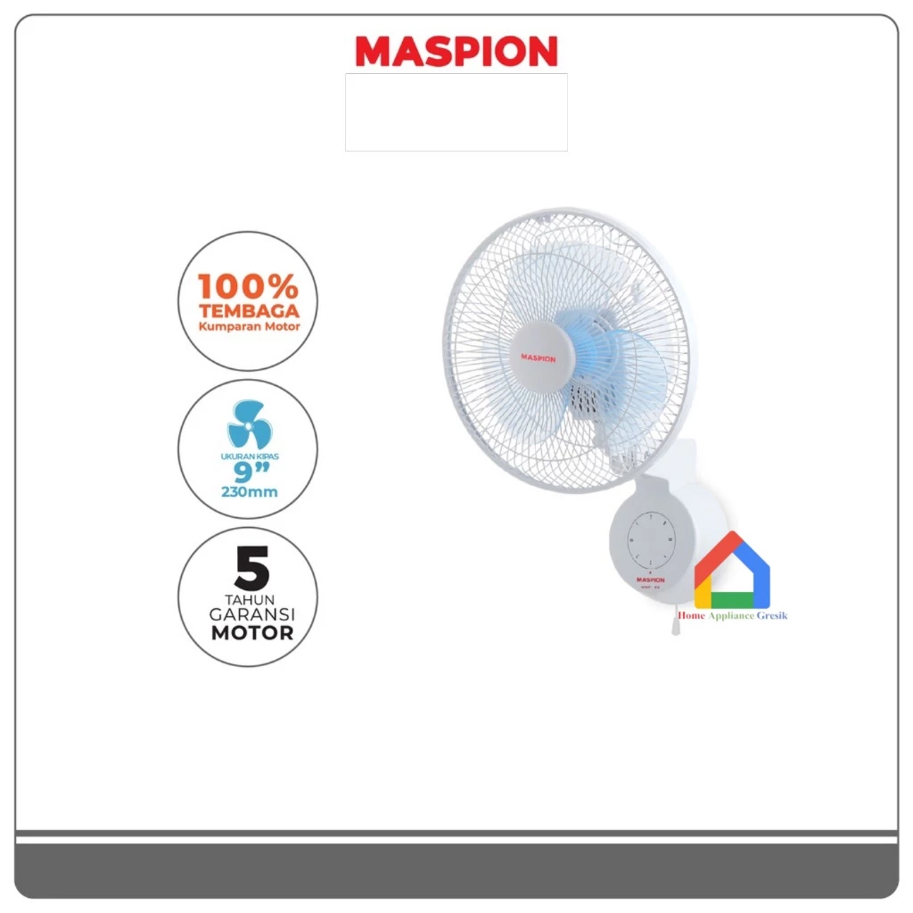 Kipas Angin Dinding Maspion MWF 23 (9 Inch)