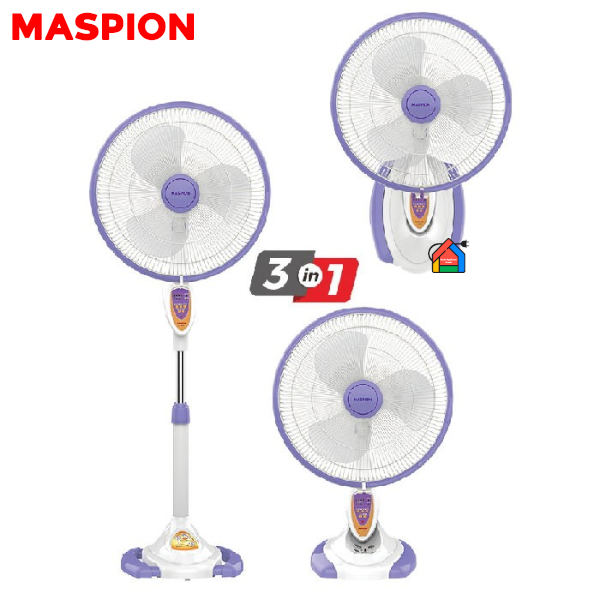 Kipas Angin Maspion 3 in 1 F 1623 RC Remote (16 Inch)