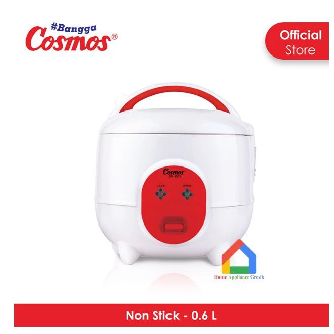 Cosmos Rice Cooker CRJ 1001 N (0,6 L) - Tanpa Kukusan