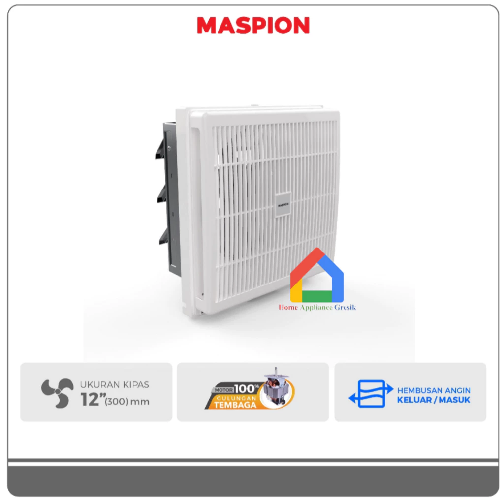 Kipas Angin Hisap Maspion MV 300 NEX (12 Inch)