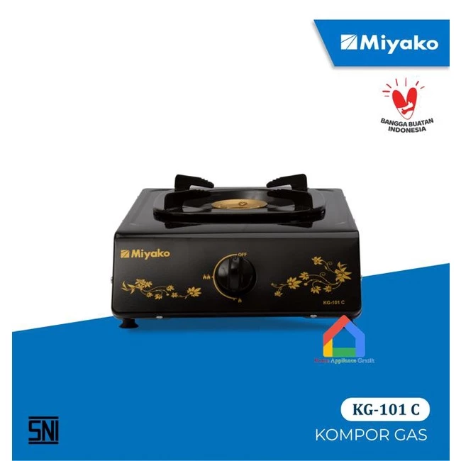 Kompor Miyako 1 Tungku KG 101 C