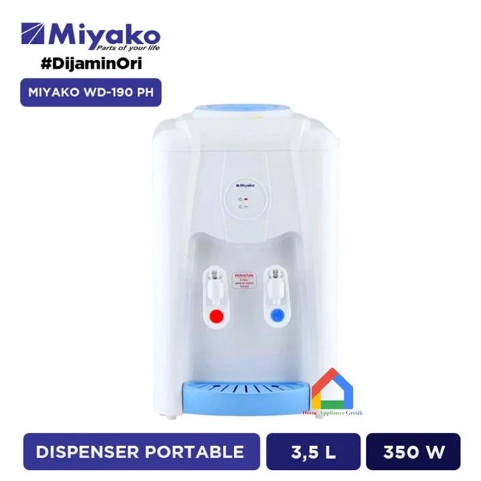 Dispenser Air Miyako WD 190 H Panas dan Normal