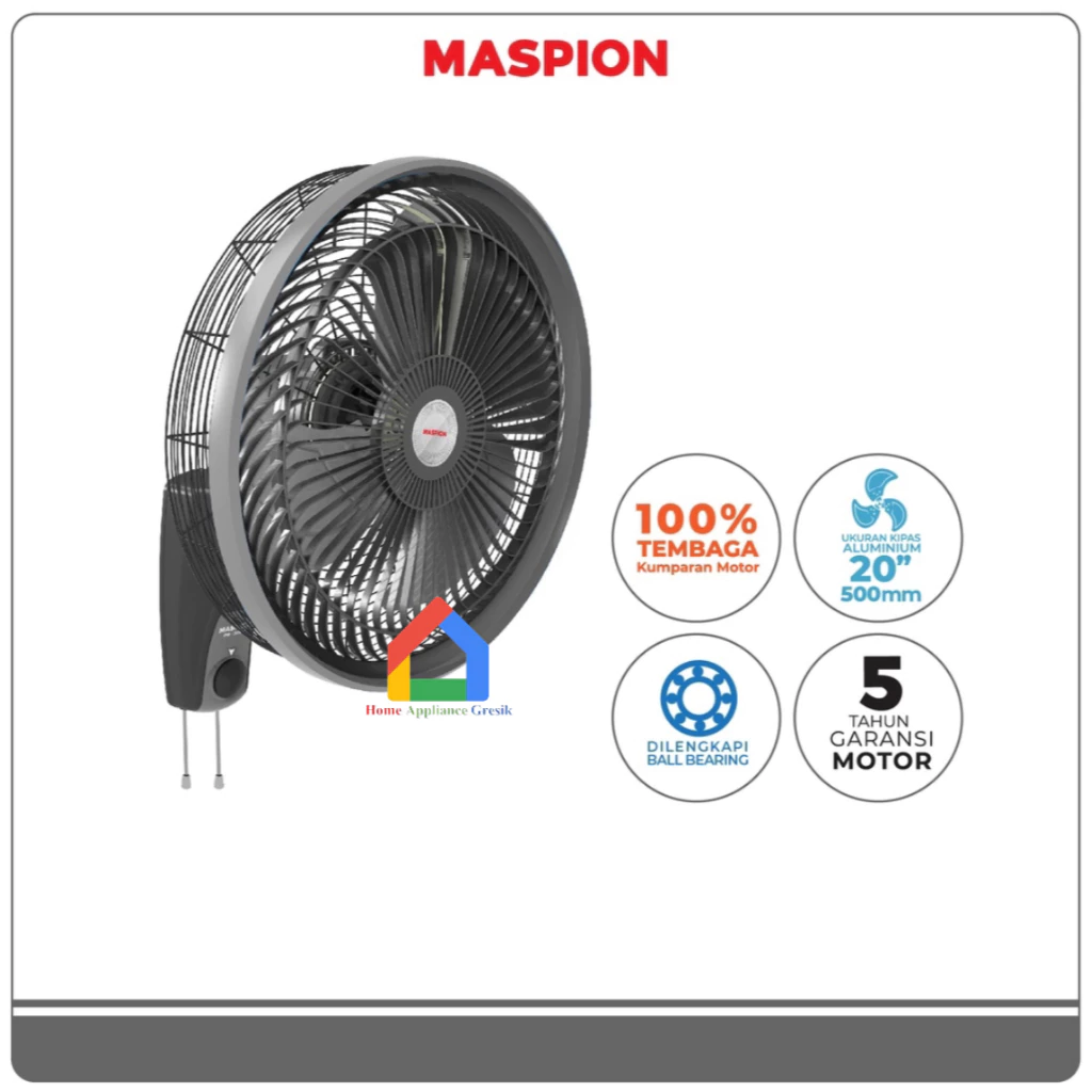 Kipas Angin Dinding Maspion Power Fan PW 2006 (20 Inch)